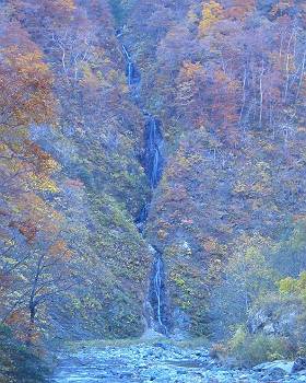 秋の白龍の滝